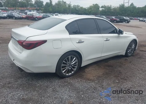 2019 Infiniti Q50 3.0T Luxe from USA, damaged, VIN JN1EV7AR8KM554043